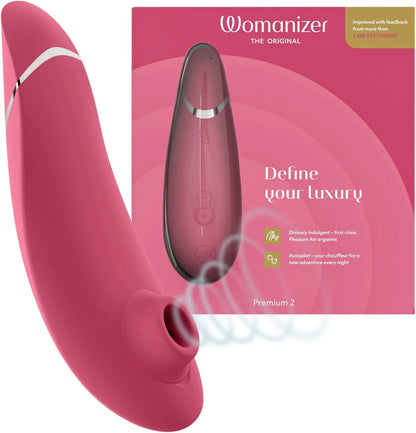 Womanizer Premium 2 Clitoral Vibrator Clit Sucking Massaging Sex Toy Massager for Women