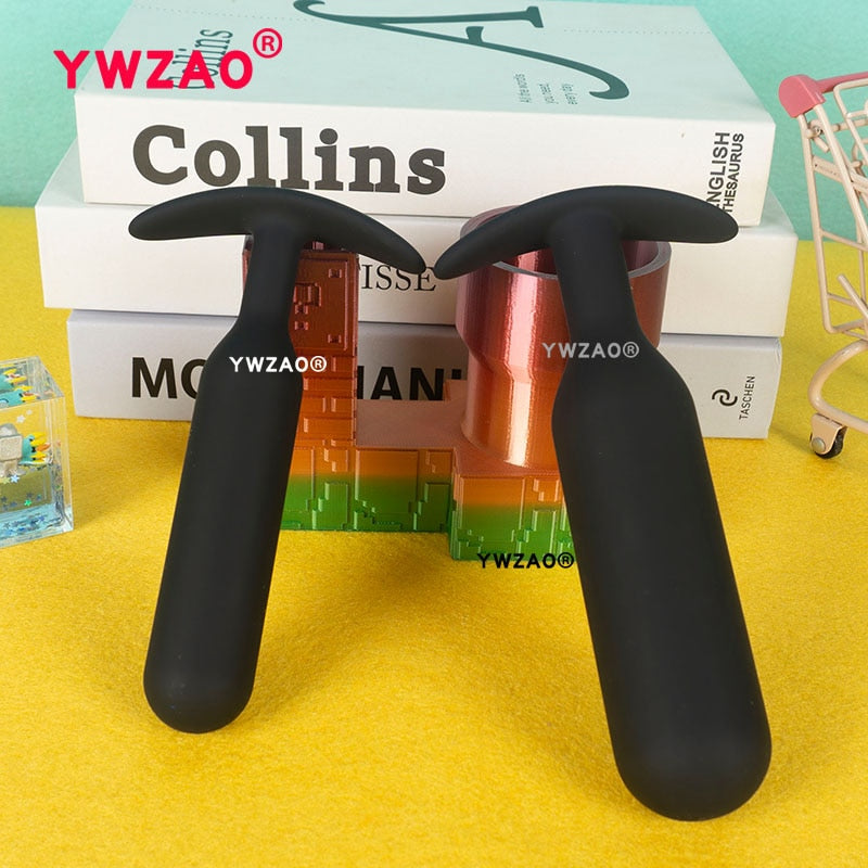 YWZAO Adult Silicone 18+ Tools 18 Anal Ass Shop But Toyes Butt for Woman Training Kit Sex Toys Females Sexy Plugs Men G38
