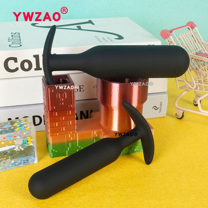 YWZAO Adult Silicone 18+ Tools 18 Anal Ass Shop But Toyes Butt for Woman Training Kit Sex Toys Females Sexy Plugs Men G38