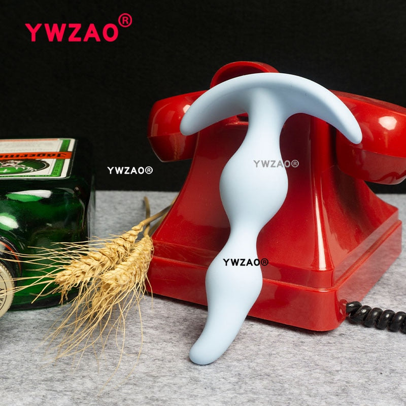 YWZAO Ass Women Sex Toys Men Intimate Silicone Erotic Bdsm Goods Big Butt Prostate Massager for Adults 18 Anal Plug G05
