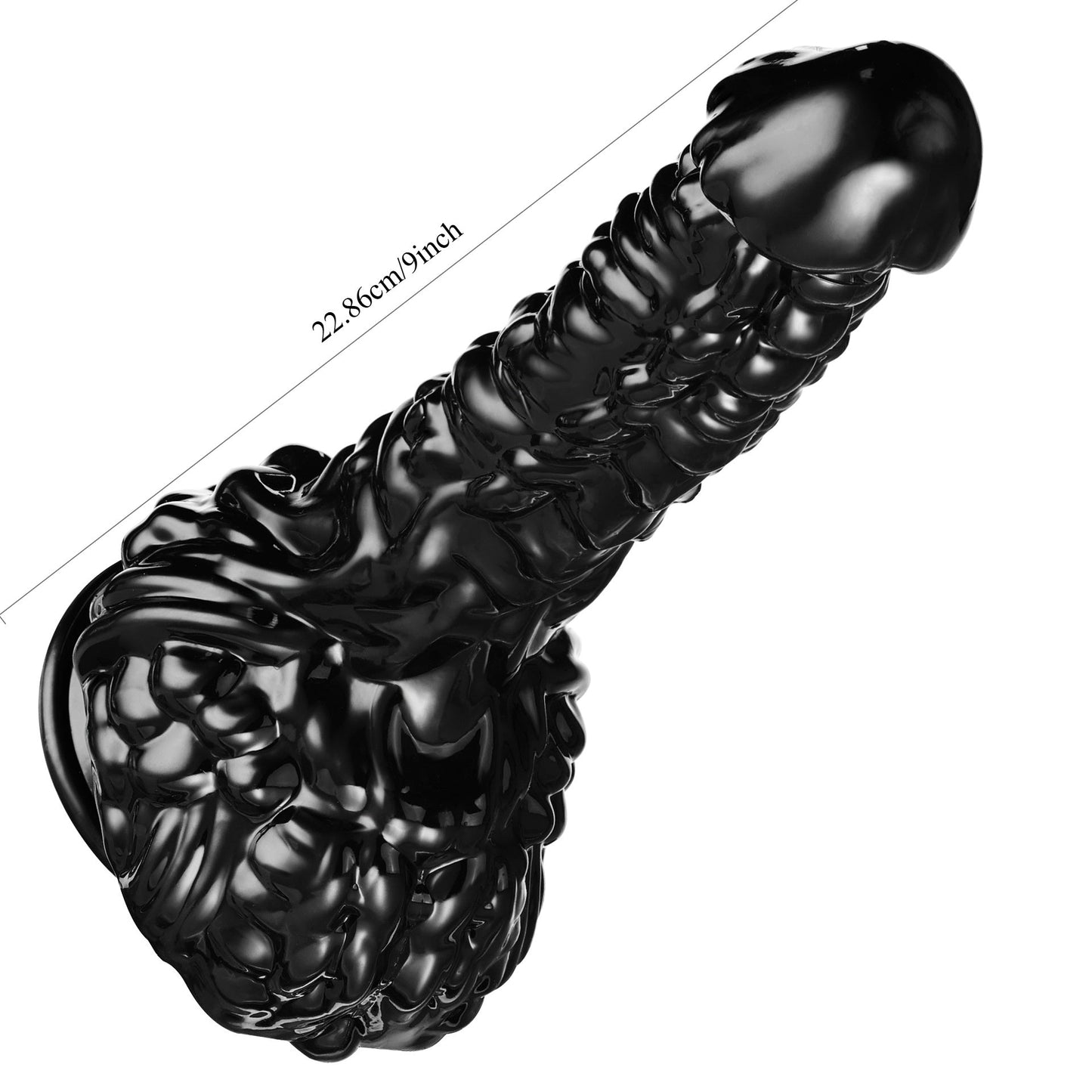 Dragon Design TPE Penis. แท่งช่วยตัวเองชายไร้สาย สีล้วน ขนาด 9 นิ้ว สำหรับช่วยตัวเอง ทำความสะอาดด้วยมือได้ อุปกรณ์กระตุ้นอารมณ์สำหรับชาย