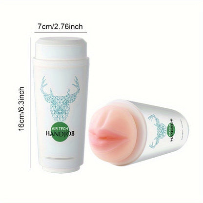 Male Masturbators - Waterproof. Latex-Free Tpe. Manual Pocket Pussy With 3 Realistic Textures For Enhanced Pleasure Male Mastuŕbation Toys Sex Toy For Men Masturbating