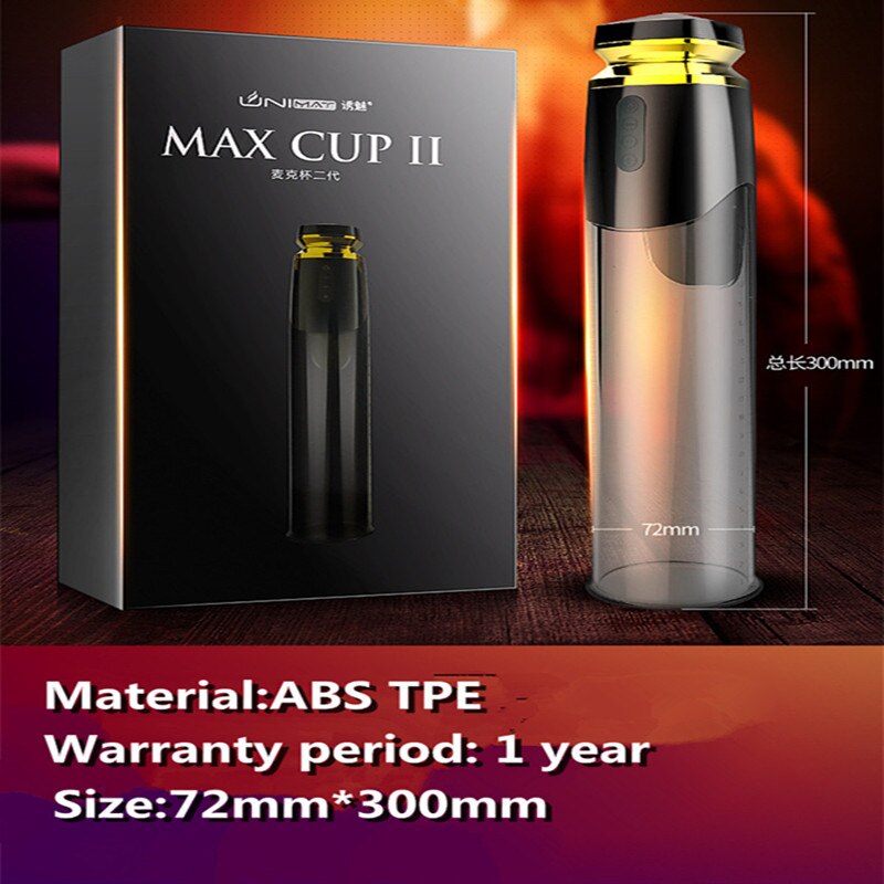 เครื่องปั๊มอวัยวะเพศ Leten Electric แบบชาร์จ USB เครื่องปั๊มสุญญากาศขยายขนาดอัตโนมัติ เครื่องขยายขนาดอวัยวะเพศชาย อุปกรณ์ช่วยสำเร็จความใคร่สำหรับผู้ชาย