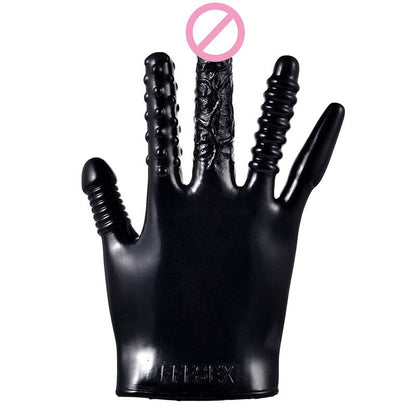 Sex Gloves Fingering Dildo Masturbation Erotic Vagina Stimulator Self-comforting Breast Nipple Massage BDSM Sexy Toys for Couple