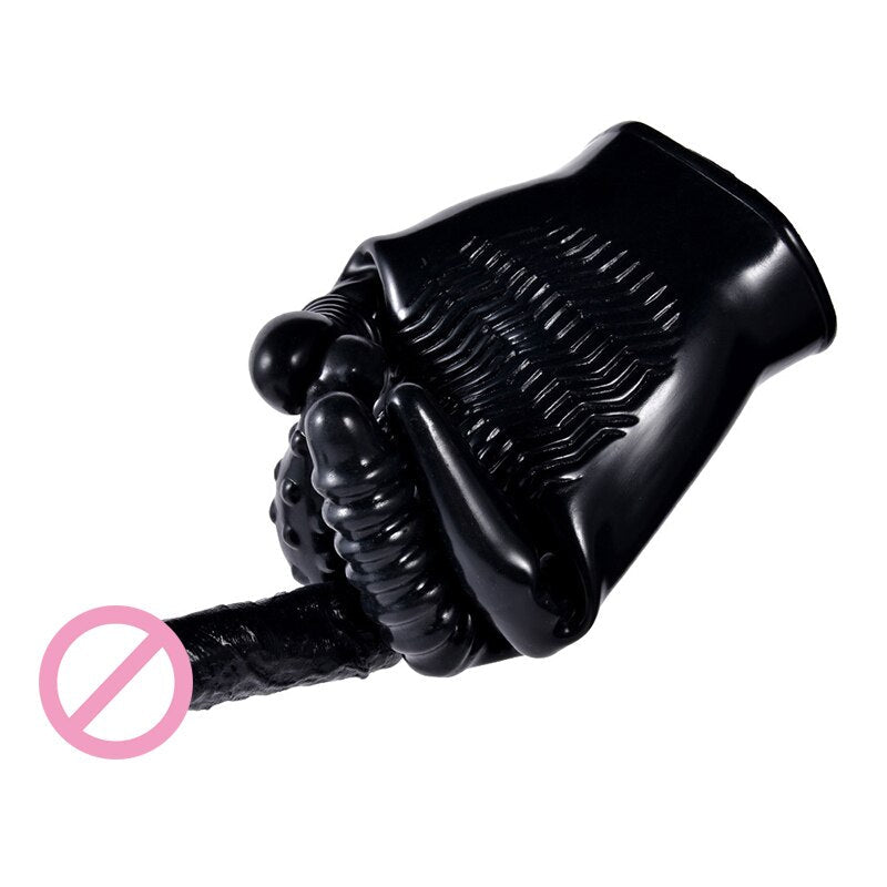 Sex Gloves Fingering Dildo Masturbation Erotic Vagina Stimulator Self-comforting Breast Nipple Massage BDSM Sexy Toys for Couple